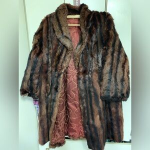 Luxurious Brown Fur Coat
